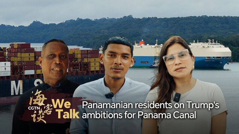 We Talk: Panamanian residents on Trump's ambitions for Panama Canal video poster