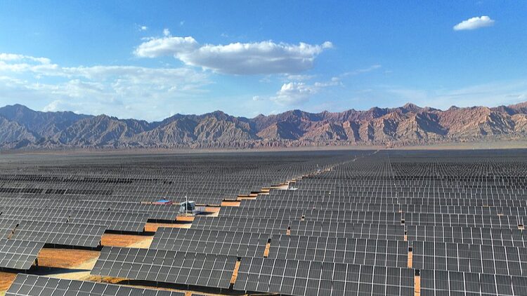 Xinjiang's new energy power generation up over 30% in 2024