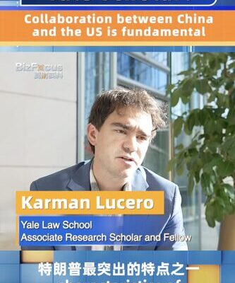 Yale Scholar Says China-US Cooperation is Key for the Future Yale scholar: Collaboration between China and the US is fundamental video poster