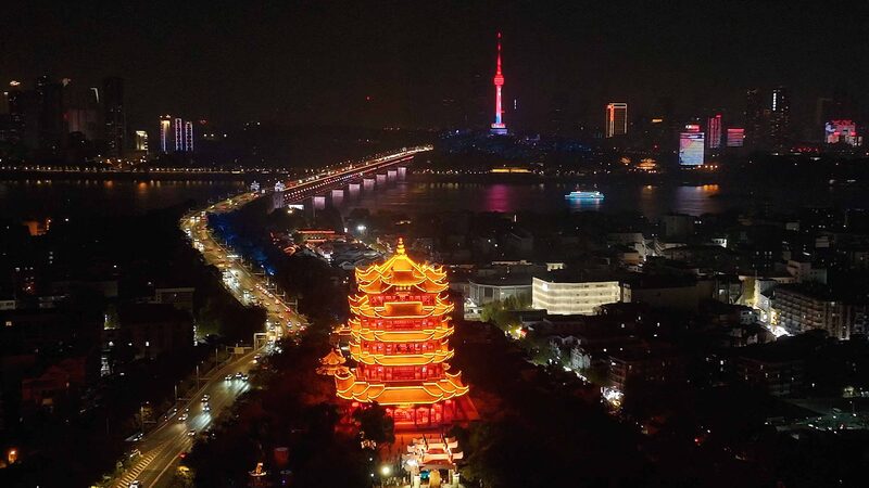 Yellow Crane Tower, one of China's most famous landmarks