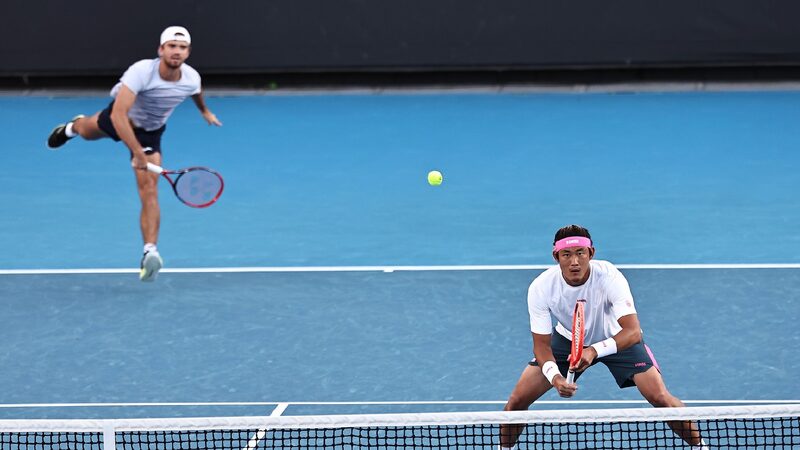 Zhang__Machac_rally_to_advance_in_mens_doubles_at_Australian_Open - My Global News: Young Voices Zhang & Machac rally to advance in men's doubles at Australian Open