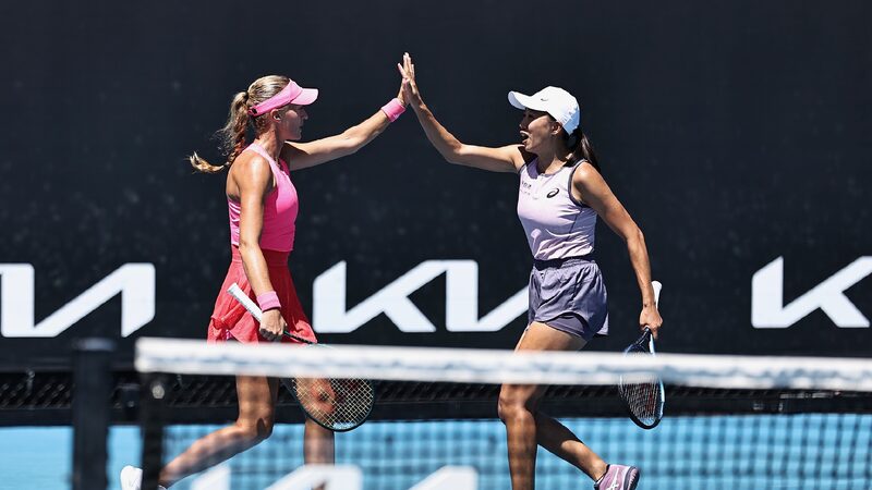Zhang__Mladenovic_reach_last_16_in_womens_doubles_at_Australian_Open - My Global News: Young Voices Zhang & Mladenovic reach last 16 in women's doubles at Australian Open