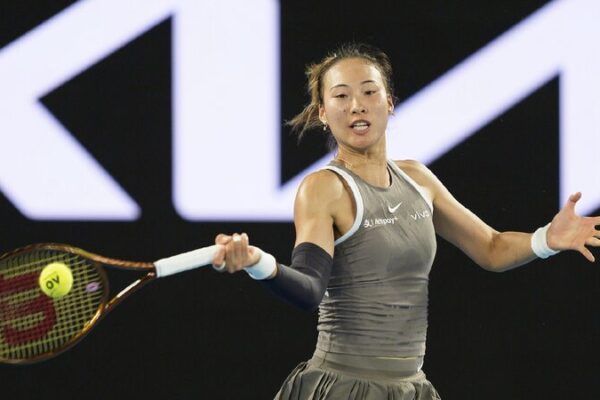 Zheng Qinwen begins Australian Open with victorious opener