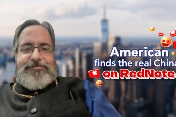 American Teen Discovers the Real China on RedNote π± American finds the real China on RedNote video poster
