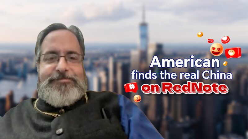 American finds the real China on RedNote video poster