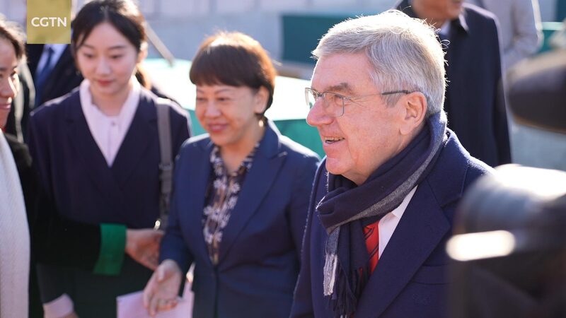 IOC’s Thomas Bach Cheers Beijing’s Olympic Journey During Cool Museum Visit Bach praises Beijing's Olympic legacy during museum visit video poster