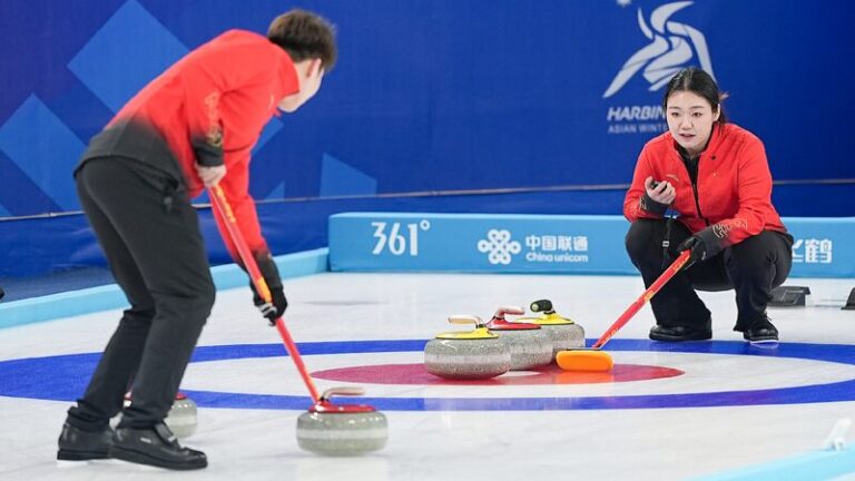 China continue curling mixed doubles success at Asian Winter Games