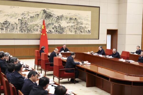 China's State Council discusses draft government work report