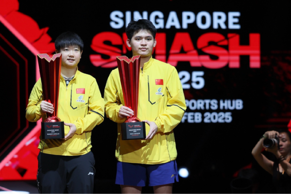 Ping Pong Stars Sun Yingsha and Lin Shidong Shine Bright! China's Sun, Lin snatch singles titles at WTT Singapore Smash