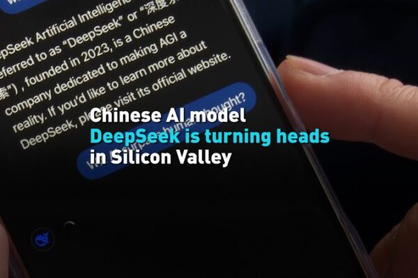 Chinese Chatbot DeepSeek Impresses Silicon Valley π Chinese AI model DeepSeek is turning heads in Silicon Valley video poster