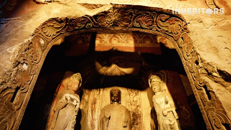 Cultures_blend_in_Xiangtangshan_Caves_honeysuckle_patterns - My Global News: Young Voices Cultures blend in Xiangtangshan Caves' honeysuckle patterns