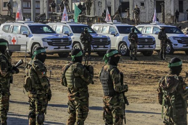 Hamas releases 3 Israeli hostages, 2nd phase truce talks to start