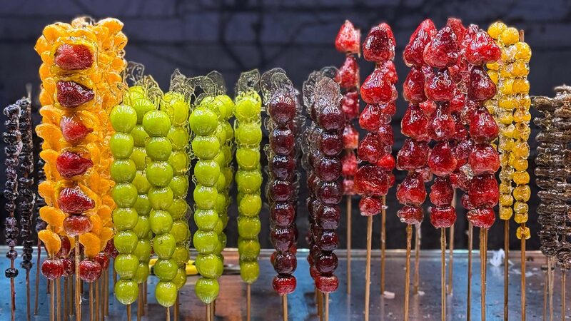 Harbin offers all sorts of candied treats in winter