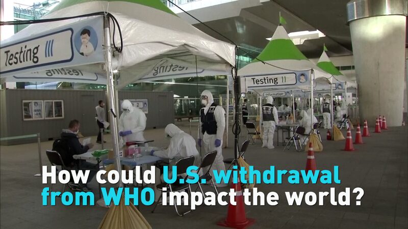 How could U.S. withdrawal from WHO impact the world? video poster