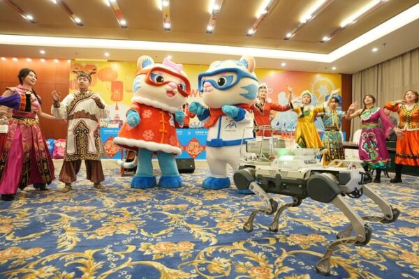 Lantern Festival Lights Up Asian Winter Games in Harbin π Lantern Festival celebrated at Asian Winter Games in Harbin, NE China video poster