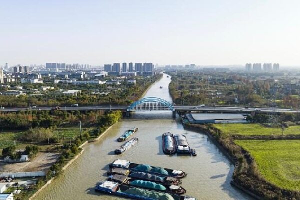 Discover the Wonders of China’s Ancient Grand Canal! Live: View of Jinghang Grand Canal in China's Zhejiang Province