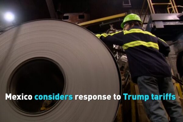 Mexico Decides How to Respond to U.S. Metal Tariffs! Mexico considers response to Trump tariffs video poster