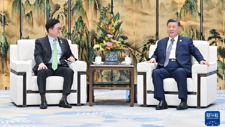President_Xi_meets_ROK_National_Assembly_speaker_in_Harbin - My Global News: Young Voices President Xi meets ROK National Assembly speaker in Harbin