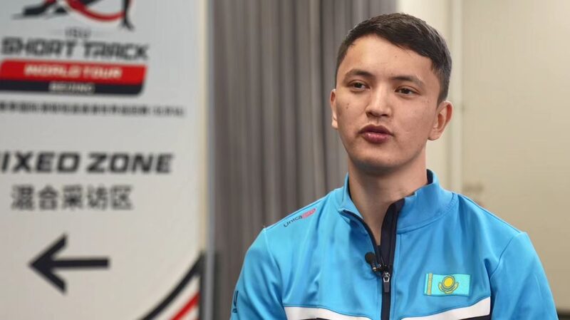 Talk Sports: Kazakh skater Azhgaliyev discusses career and aspirations video poster