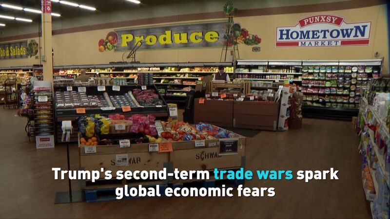 Trump’s second-term trade wars spark global economic concerns video poster