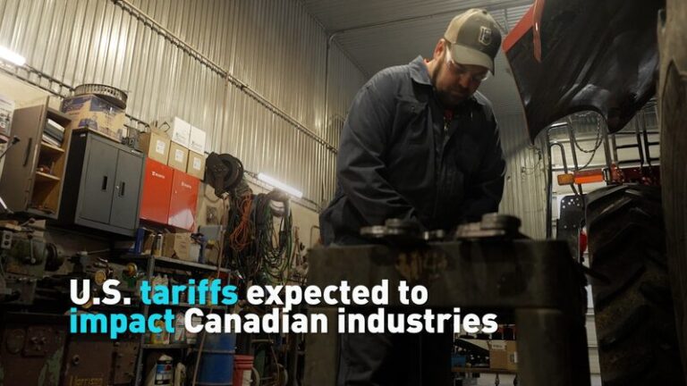U.S. tariffs expected to impact Canadian industries video poster