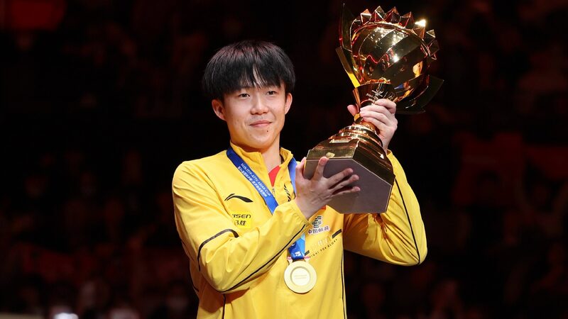 Wang Chuqin, Wang Manyu crowned at table tennis Asian Cup