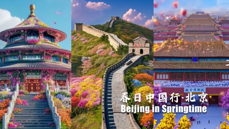 Beijing Blossoms with AI Magic Before China’s Two Sessions AI magic! Beijing landmarks blossom ahead of Two Sessions video poster