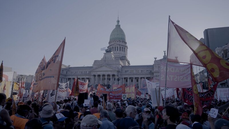 Argentina reacts to President Milei's austerity measures video poster
