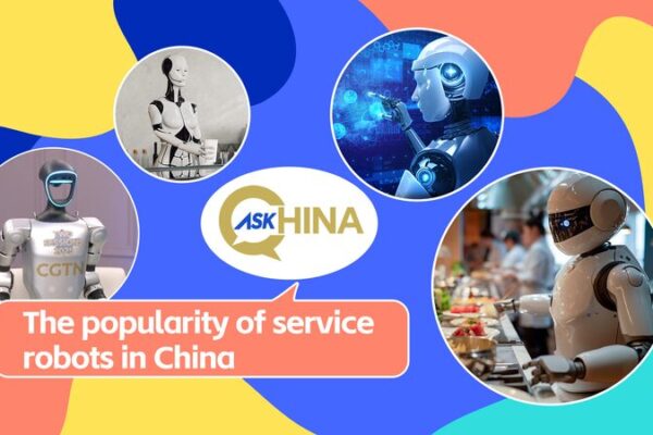 Robots Are Making Life in China Easier: Meet the G1 Humanoid Robot! 'Ask China': The popularity of service robots in China video poster
