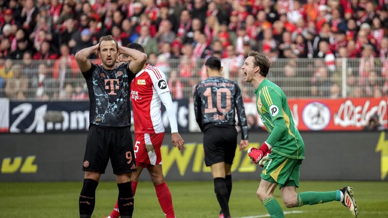 Bundesliga leaders Bayern Munich held to 1-1 draw by Union Berlin