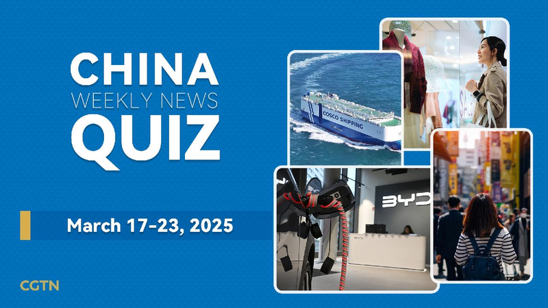 China Weekly News Quiz: March 17-23, 2025