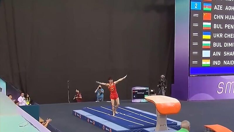 China get 4 medals at Artistic Gymnastics Apparatus World Cup in Baku