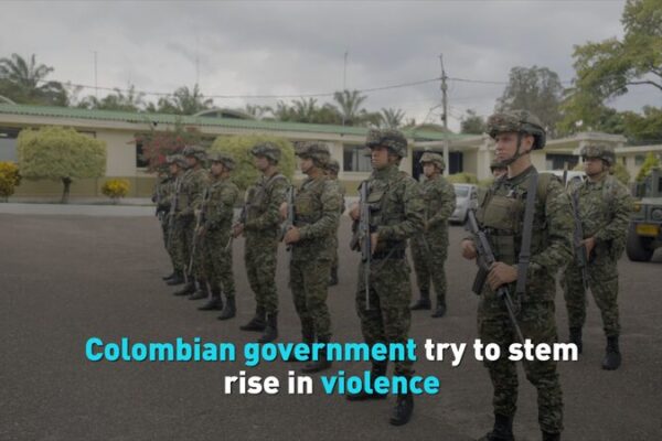 Hope for Peace: Colombia’s Efforts to End Violence Colombian government try to stem rise in violence video poster