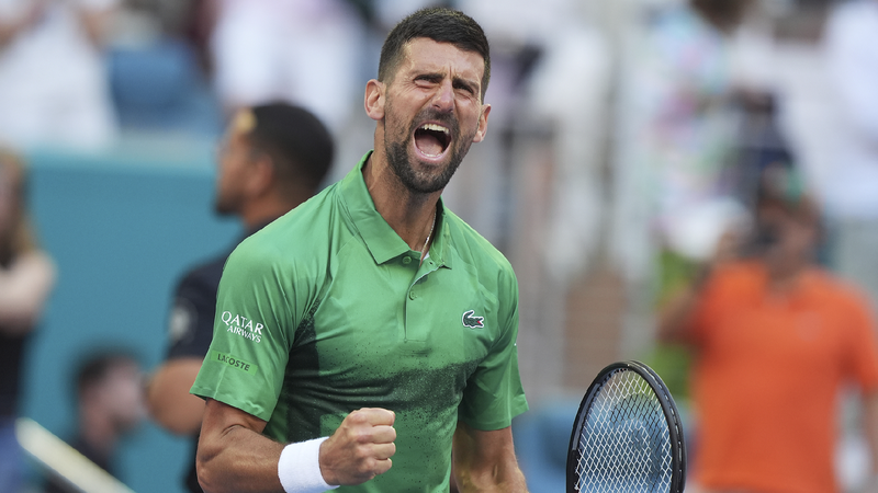 Djokovic becomes oldest ATP Masters 1000 semi-finalist in Miami