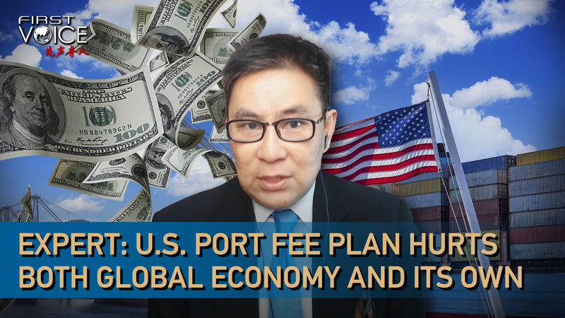 Expert: U.S. port fee plan hurts both global economy and its own video poster