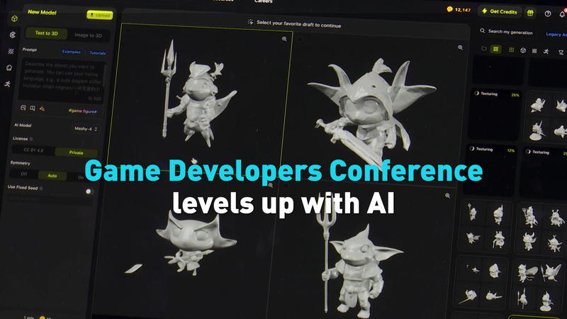 Game Developers Conference levels up with AI video poster
