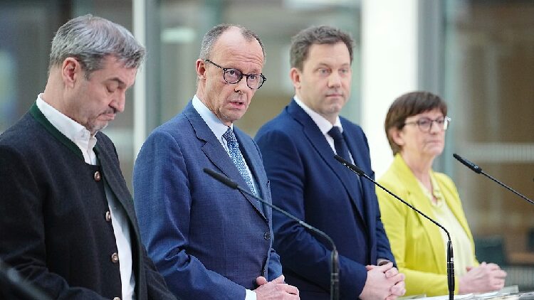 Germany's CDU/CSU, SPD agree to begin coalition negotiations