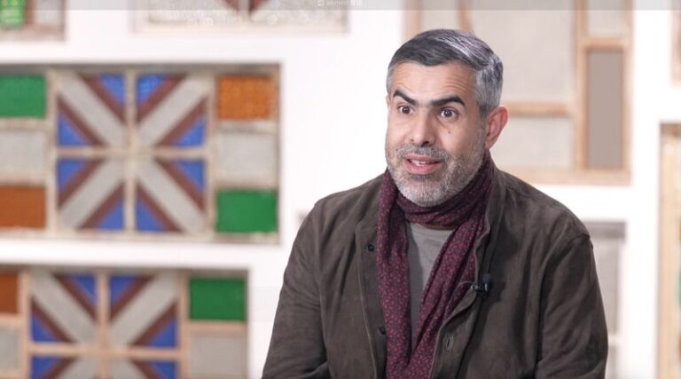 Interview with contemporary Saudi artist Ahmed Mater video poster