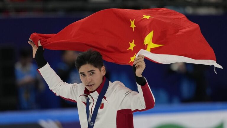 Liu Shaoang earns 1,500m bronze at ISU World Short Track Championships