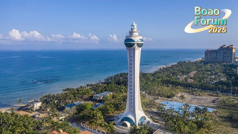 Live: Follow Boao Lighthouse and feel the vibe of Hainan
