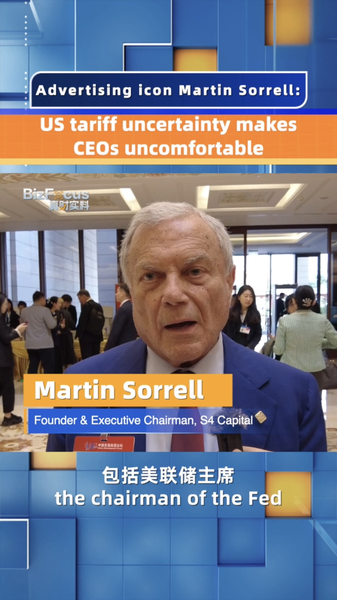 Martin_Sorrell_US_tariff_uncertainty_makes_CEOs_uncomfortable_poster - My Global News: Young Voices Martin Sorrell: US tariff uncertainty makes CEOs uncomfortable video poster