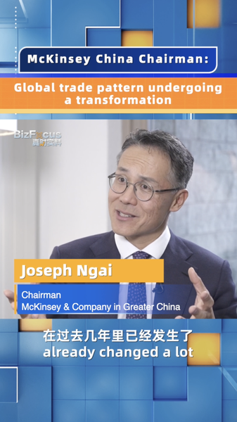 Global Trade is Changing: South-South Trade is on the Rise! ππ€π McKinsey China chairman: World trade pattern undergoing transformation video poster