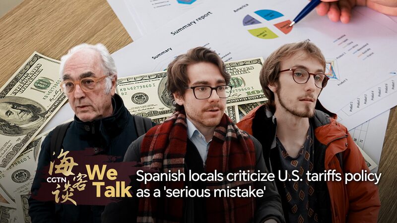 Spanish locals criticize U.S. tariffs policy as a 'serious mistake' video poster