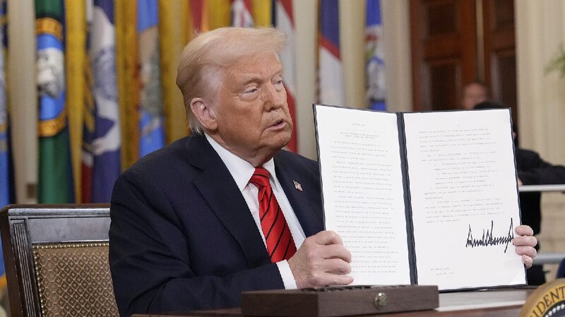 Trump signs executive order to start dismantling Education Department