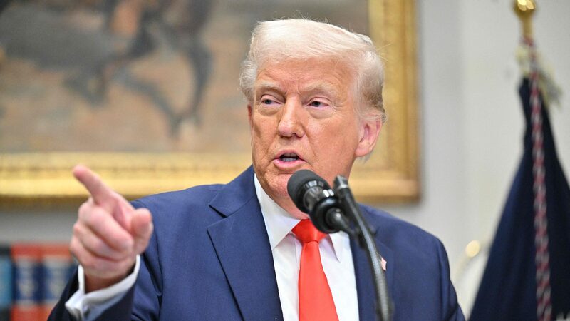 Trump's tariffs hit, U.S. stocks sink