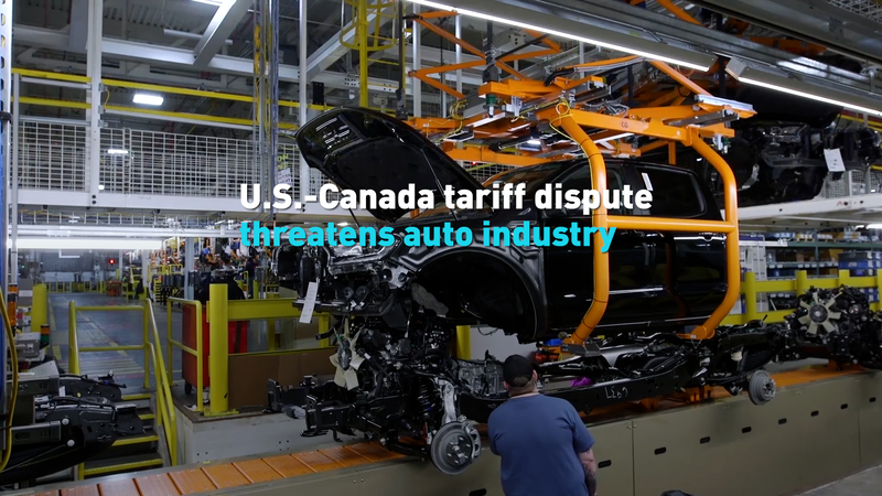 US-Canada_tariff_dispute_threatens_auto_industry_poster - My Global News: Young Voices U.S.-Canada tariff dispute threatens auto industry video poster