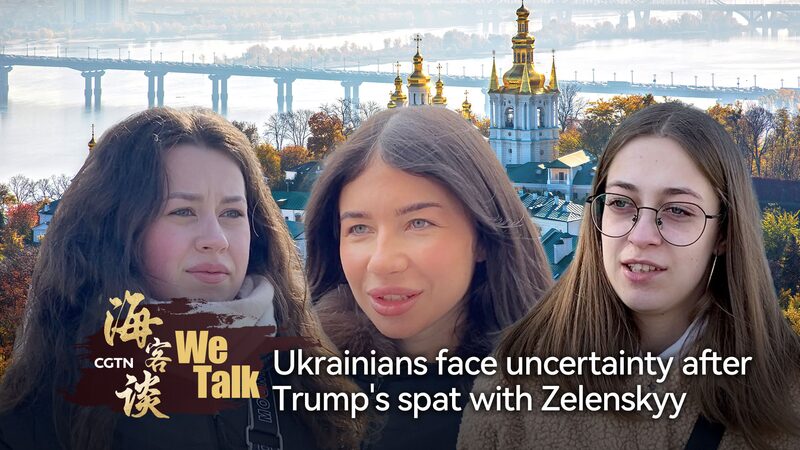 We Talk: Ukrainians face uncertainty after Trump's spat with Zelenskyy video poster
