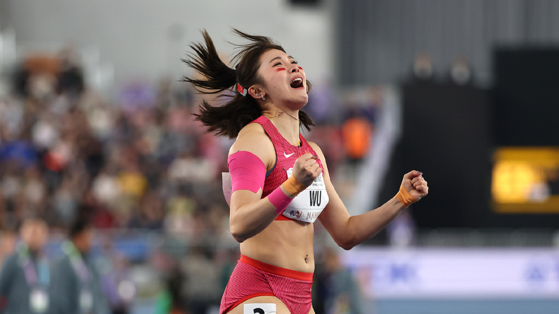 Wu Yanni breaks women's 60m hurdles national record at Nanjing 2025