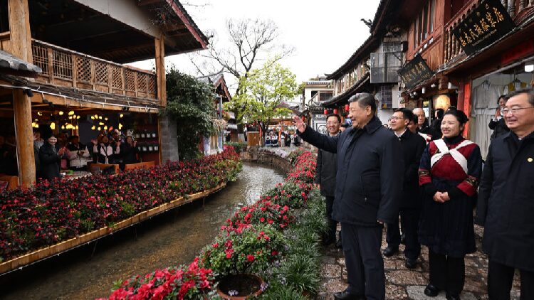 Xi Jinping inspects southwest China's Yunnan Province