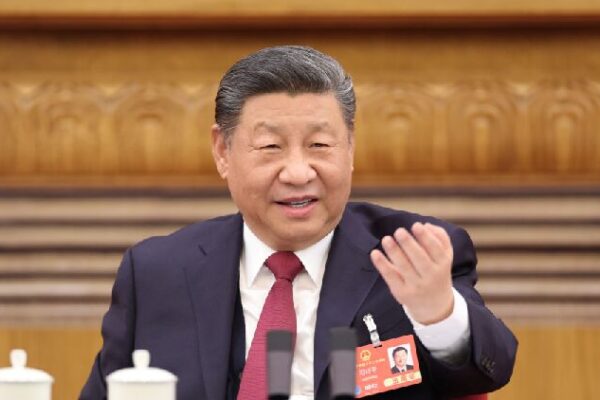 Xi takes part in deliberation at annual national legislative session